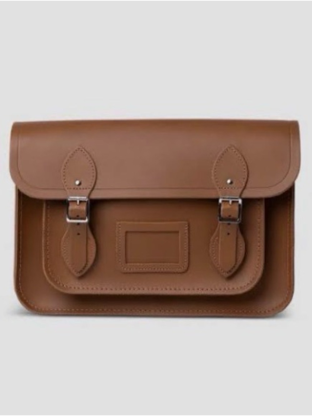 💼🍎The Cambridge Satchel Company 11" Leather Classic Satchel - Vintage Brown 🤎